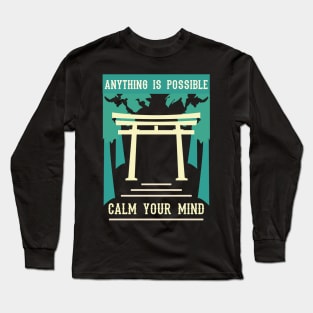 anything is possible calm your mind recolor 04 Long Sleeve T-Shirt